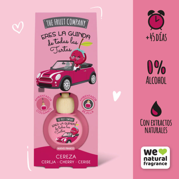 AMBIENTADOR COCHE CEREZA TFC