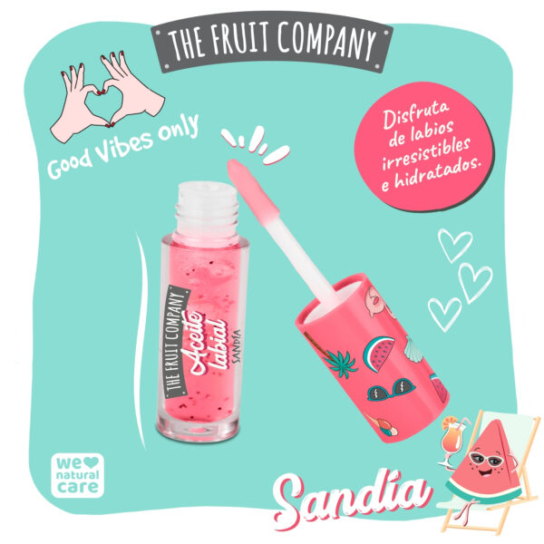 ACEITE LABIAL SANDÍA THE FRUIT COMPANY - Imagen 3