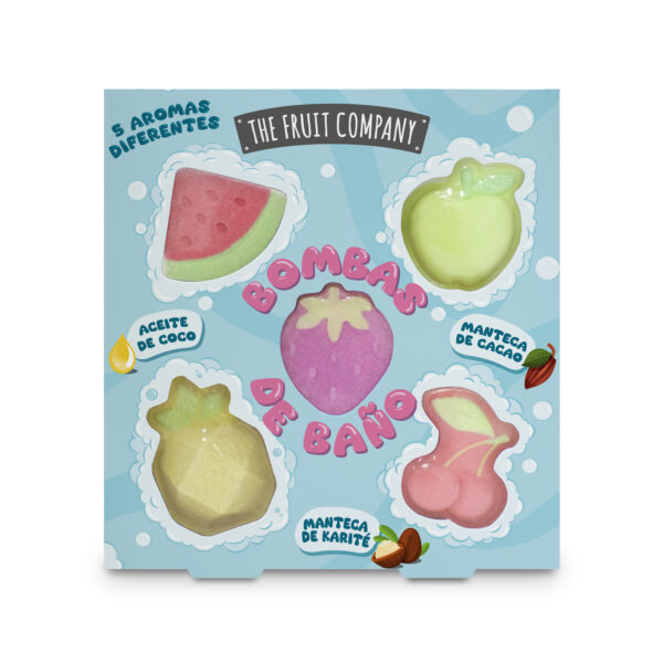 BOMBAS BAÑO FRUTAS THE FRUIT COMPANY