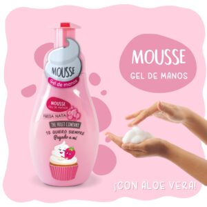 JABÓN MOUSSE FRESA NATA 250ML TFC