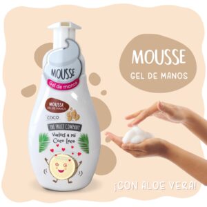 JABÓN MOUSSE COCO 250ML TFC