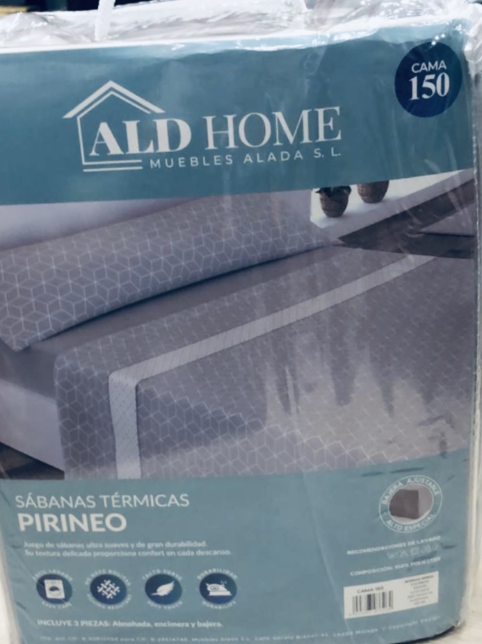 SÁBANAS DE PIRINEO TÉRMICO CAMA 150